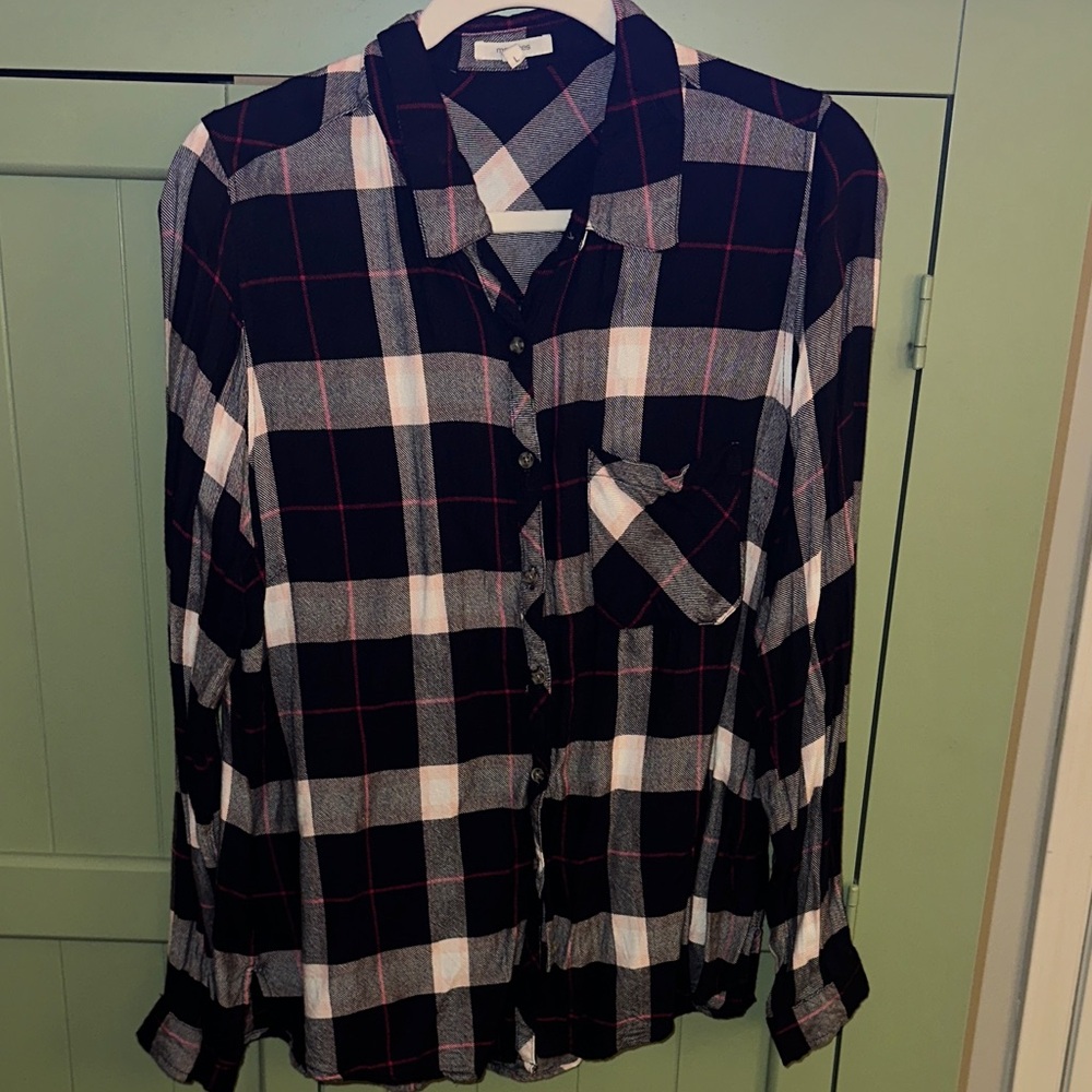 Maurice’s Women’s Plaid Button-Up Shirt